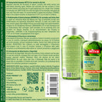 Milva Nettle Shampoo for Oily Hair - 6.7 Fl Oz Natural Oily Hair Shampoo for Greasy Roots & Scalp - Clarifying Degrease Treatment - Control Sebum, Add Volume & Shine - Made in Bulgaria - 200ml