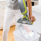Shark VMP10 Disposable Hard Floor Vacuum and Mop Pad VACMOP Refill, White, 10 Count