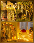 Minetom Fairy Lights Battery Operated, Twinkle String Lights 5ft 60LED