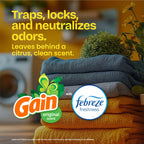 Glad ForceFlex Tall Kitchen Trash Bags, 13 Gallon, Gain Original, 140 Count (Package May Vary)