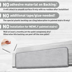 PURE ERA Carpet Stair Treads Ultra Plush 9.5" X 30"Soft Bullnose Indoor Stair Protectors Pet-Friendly Non-Slip Skid Resistant Tape Free Washable Reusable(2 Pieces,Gray)