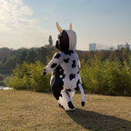 Arokibui Inflatable Cow Costume for Women Funny Blow up Costume for Cosplay Party Festival Halloween Costume Adult Size