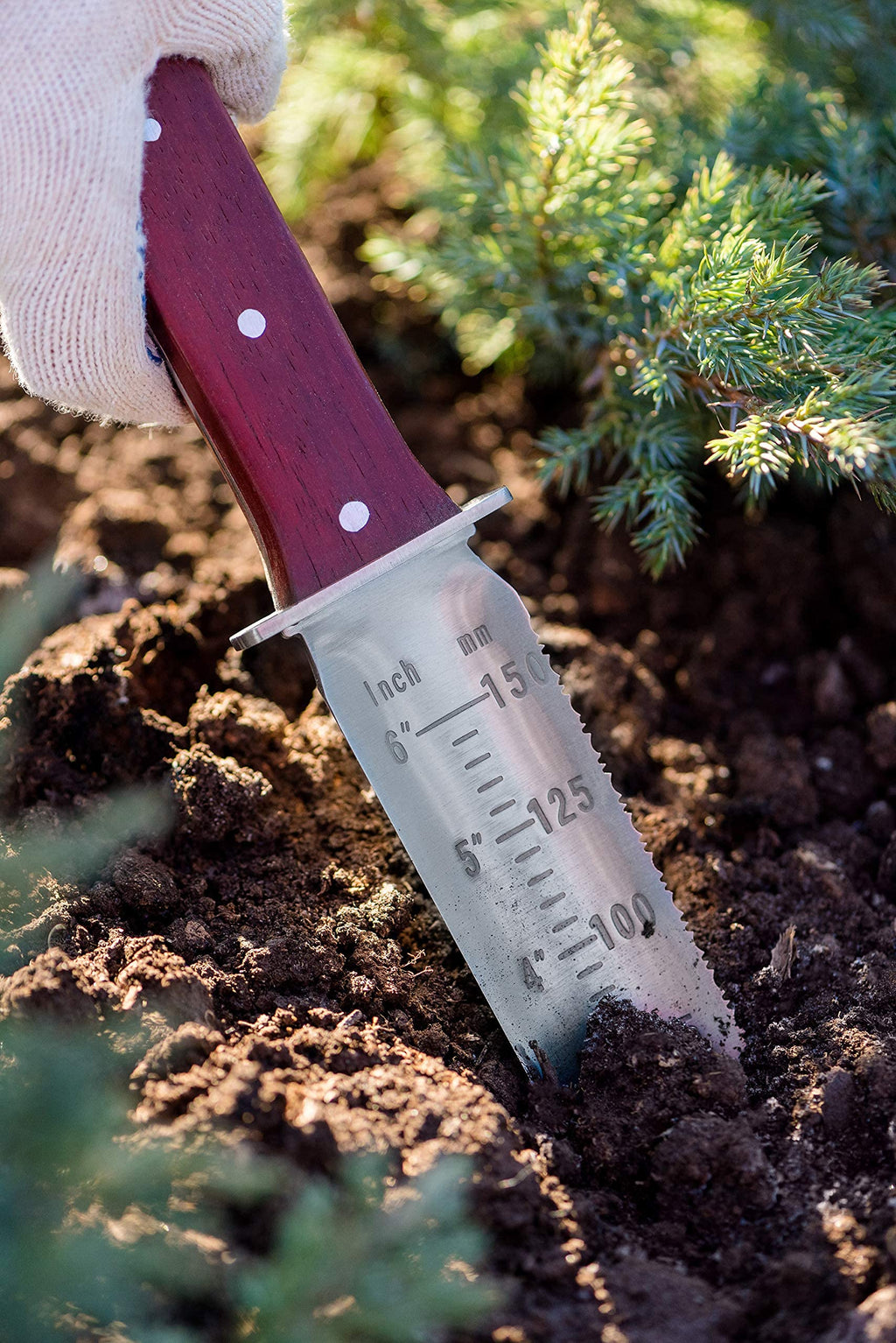 HOKURU Hori Hori Knife Gardening Tool