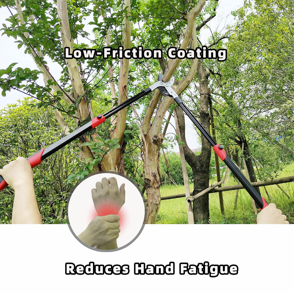 YRTSH Loppers Branch Cutter Heavy Duty Tree Trimmer with Compound Action