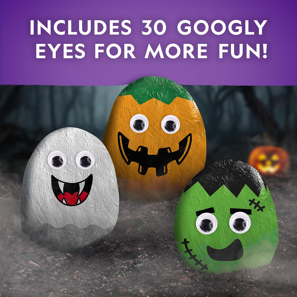 National Geographic Creepy Creatures Rock Painting Halloween Craft Kit