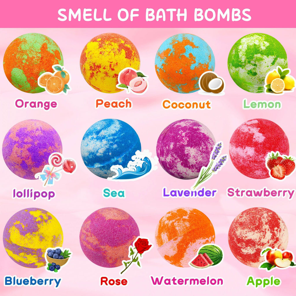 Unicorn Bath Bombs with Surprise Toys Inside for Kids Girls 3 4 5 6 7 8 Years Old Birthday Gift for Girls Bath Bombs with Surprise Jewelry Inside for Kids Toddler Girl Birthday Christmas Easter Gifts