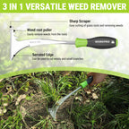 WORKPRO 3-Piece Weed Puller Tool Set