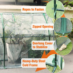 Gardzen Mini Greenhouse with Mesh Cover 36.2"(L) x18.9(W) x33.3(H)