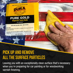Dura-Gold - Pure Gold Superior Tack Cloth (Pack of 36), Woodworking, Automotive Paint, Tack Cloth Autobody Painting, Painters Cloths, Dust Rags, Stain Rags, Wood Staining Pads, Tac Cloths, Tacky Towel