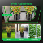VIVOSUN DWC Hydroponics Grow System with Top Drip Kit, 5-Gallon Deep Water Culture, Recirculating Drip Garden System with Multi-Purpose Air Hose, Air Pump, and Air Stone (1 Bucket + Top Drip Kit)