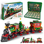 Rubypop Christmas Train Advent Calendar 2026 Building Blocks Set for Boys