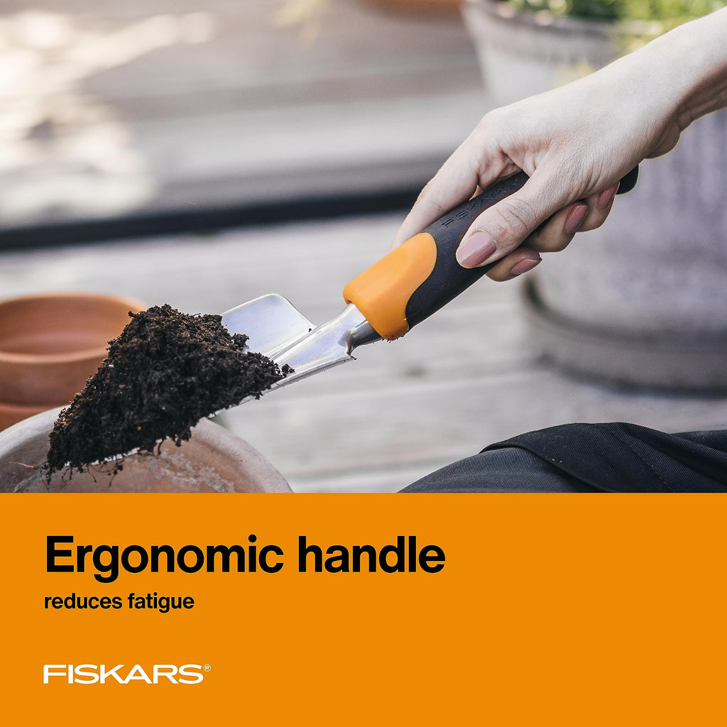 Fiskars Ergo Garden Trowel, Hand Tool for Digging & Planting, 6-Pack