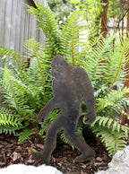 SQUATCH METALWORKS Bigfoot Walking Spike (Lawn Spike) - Lawn and Garden Ornament - Bigfoot/Sasquatch/Yeti Gift - Cold Rolled Steel - Made and Manufactured in USA