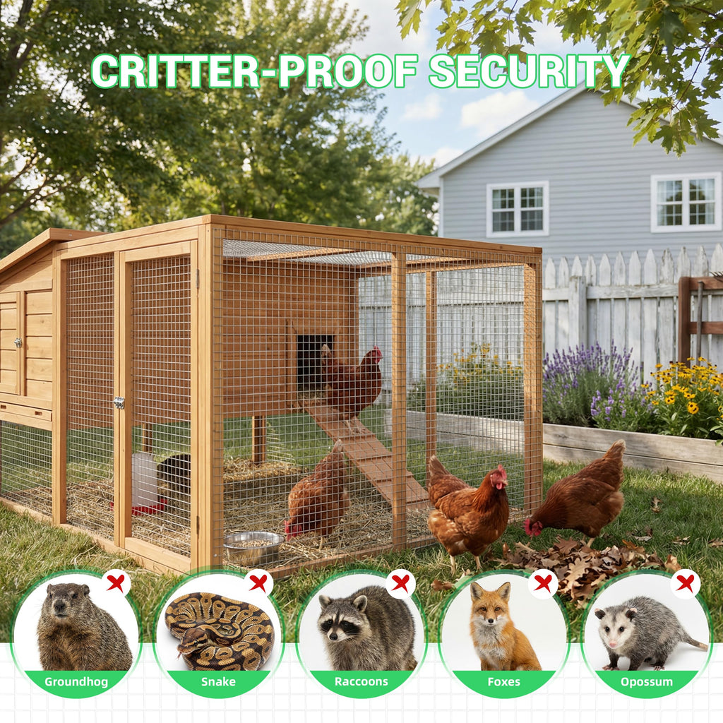 Land guard 19 Gauge Hardware Cloth, 1/2 inch 48inch×100ft Chicken Wire Fence, Galvanized Welded Cage Wire Mesh Roll Supports Poultry Netting Cage Fence………