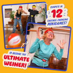 Lucky Egg Swing Your Sausage - Fun Family Party Games for Groups - Indoor Games for Adults and Kids - Perfect for Family Gatherings, Birthdays, and Christmas Party Games for Adults Game Night