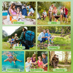 BuggyBands 30 Pack Mosquito Bracelets for Adults & Kids - Natural DEET-Free Bands, Individually Wrapped