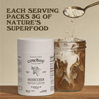 Cowboy - The Exclusive 1st Milking, Whole, Grass Fed Colostrum Supplement for Full Body Health - Bovine Colostrum Powder Packed w/Bioactive Nutrients - Sugar Free (Unflavored, 40 Servings)