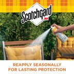 Scotchgard Water & Sun Shield Outdoor Fabric Protector Spray, UV Protection and Water Protection for Patio Furniture, Upholstery & More – 10.5 oz Aerosol (3 Cans)