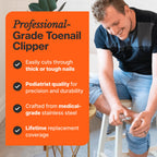 Medical Grade Toenail Clippers Podiatrist's Nippers for Thick and Ingrown Nails