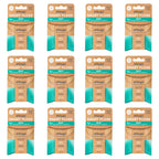 drTung's Smart Floss Mint for Teeth - Natural Expanding Dental Floss, Gentle on Tooth & Gums, Expands & Glides, PTFE & PFAS Free, Certified Organic Mint Essential Oils - Pack of 12