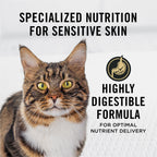 Purina Pro Plan Sensitive Skin & Stomach Dry Cat Food, Real Lamb, 7 lb Bag