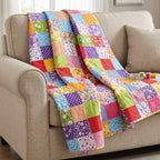 Tudomro 70 Pcs 10 x 10 Cotton Fabric Square for Quilting, Floral