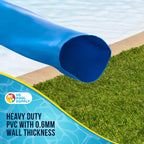 U.S. Pool Supply Pool Backwash Hose 2" x 50' - Heavy-Duty Pool Drain Hose, Filter Pump Water Drainage, Sump Pump Discharge, Inground Draining - Flexible Lay Flat, Clamp