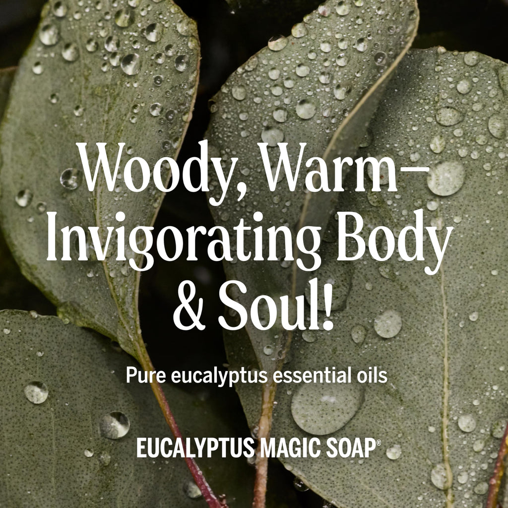 Dr. Bronner's Magic Soap - Pure-Castile Liquid Soap (Eucalyptus, 16 ounce, 2-Pack) -Regenerative Organic Certified Oils, 18-in-1 Uses: Body, Hair, Laundry, Pets & Dishes, Concentrated, Vegan, Non-GMO