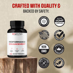 BioSync | Fast Acting Blood Flow Pills for Men | Maximum Dosage Enlargement Pills to Gain Size, Girth, Male Performance, Energy & Stamina | 9 Ultra Dosed Ingredients | 3rd Party Tested - 90 Capsules
