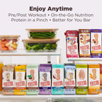 Perfect Bar Original Refrigerated Protein Bar, Almond Butter, 2.5 Ounce Bar, 8 Count (Pack of 3)