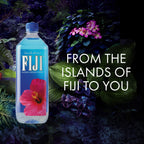 FIJI Natural Artesian Bottled Water, 1 Liter / 33.8 Fl Oz (Pack of 12)