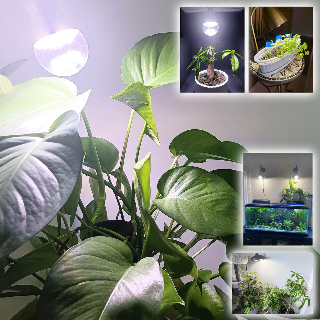 ALIDE Led Grow Light Bulbs for Indoor Plants Full Spectrum E26 A19