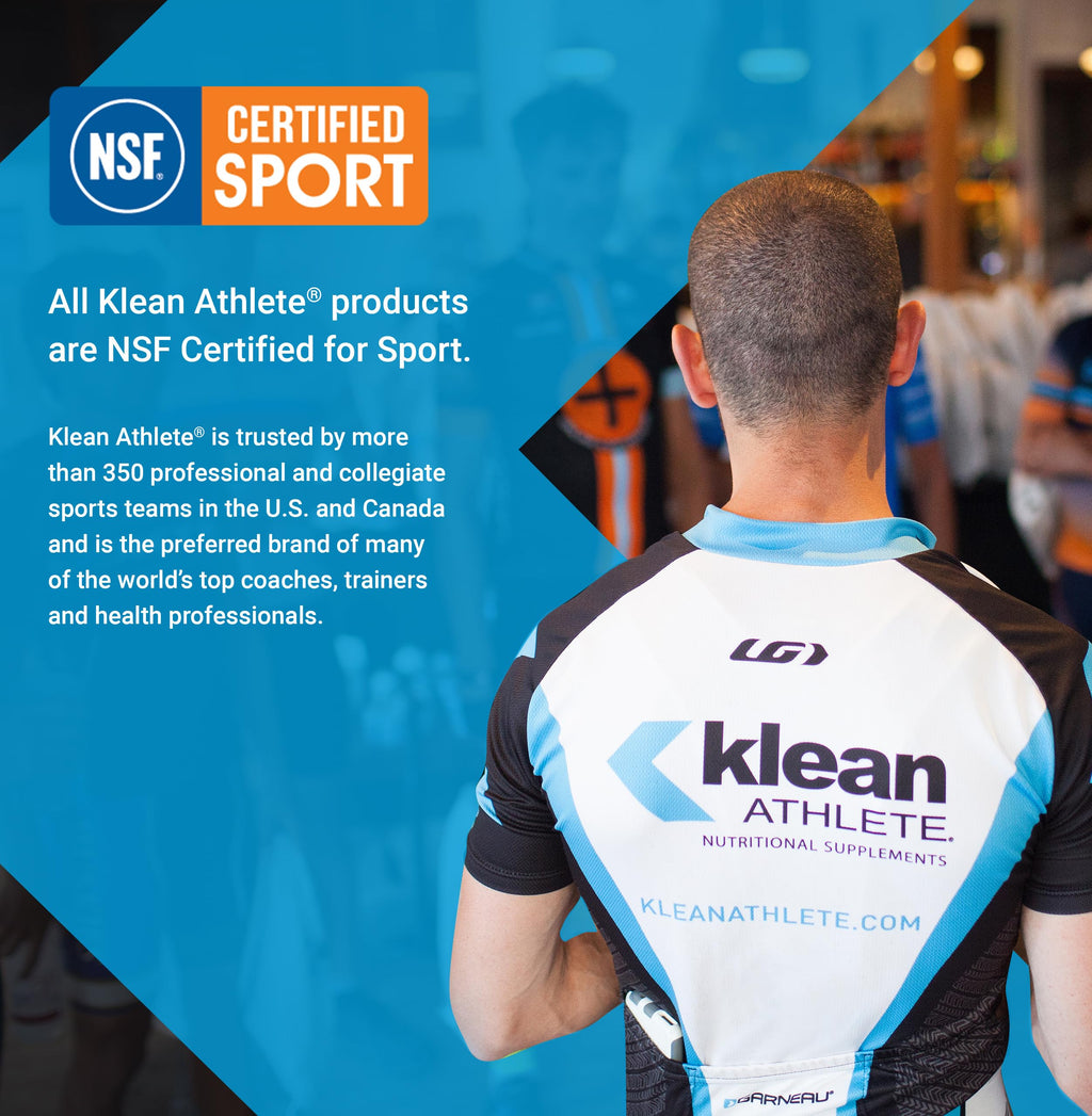 Klean Athlete Klean Ashwagandha - for Occasional Stress - Supports Adaptations to Training* - Adaptogen Blend - Vegan & Non GMO - 60 Capsules
