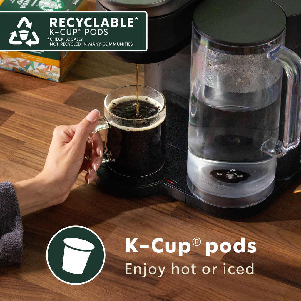 Starbucks K-Cup Coffee Pods, Decaf House Blend Medium Roast, 22 Count