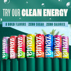 Zevia Zero Sugar Soda, Rainbow Variety Pack, 12 oz Cans (24-Pack) – Naturally Sweetened, Non-GMO Project Verified, Gluten-Free, Vegan
