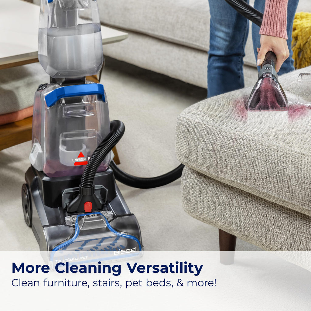 BISSELL TurboClean PET, Upright Carpet & Upholstery Cleaner, 3948