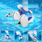 Funmit Pool Cleaner All Purpose Tire Replacement Part Compatible with Polaris 280 360 180 380 C10 C-10 Pack of 6