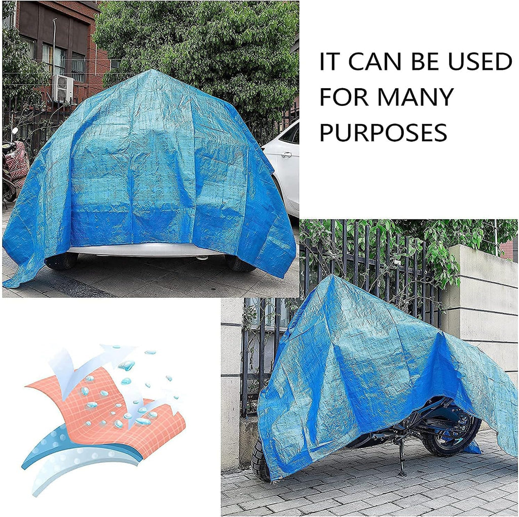 codree 9.7 x 6.7 Ft Rectangular Pool Ground Cloths- Waterproof PE Swimming Pool Ground Cloth- Dust-Proof Heavy Duty Square Ground Cloth Pool Tarp for Above Ground Pools