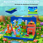 120PCS Magnetic Blocks, Magnetic Building Blocks Cubes, STEM Toy for Kid