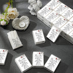 Fumete 100 Packs Tissue Paper for Funeral Memorial Tissues Packs for Guests Pocket Napkins Those We Love Don't Go Away 3 Ply 700 Sheets Napkins Wedding Supplies for Family(Cardinal)