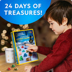 National Geographic 2026 Gemstone Advent Calendar with 24 Gems for Kids