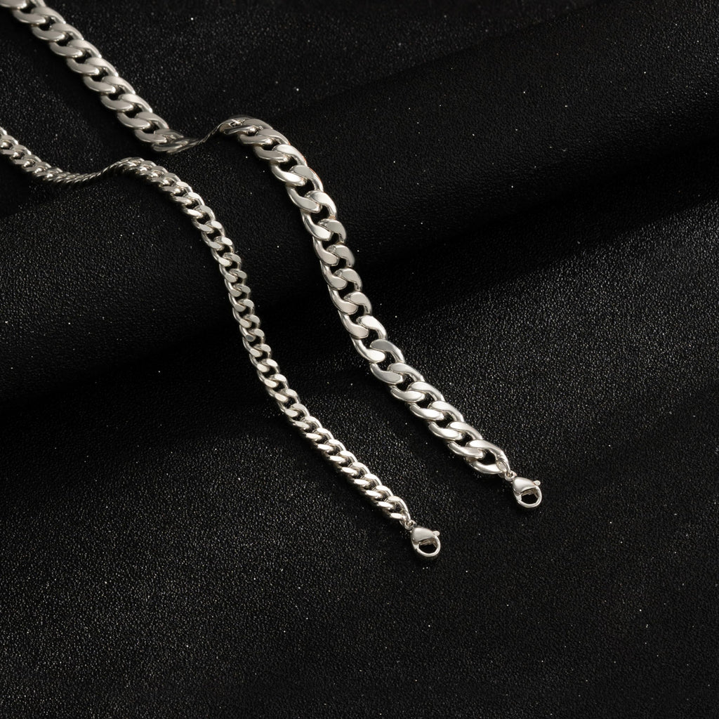 Funsanny Sterling Silver Ankle Bracelets for Women Layered Silver Anklets