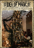 Halloween Decoration Floating Candle with Wand Magic LED Flickering-20PCs