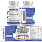 Clean Nutra Eye Vitamins with Bilberry Lutein and Zeaxanthin Supplements Lycopene 40mg Resveratrol Grape Seed Astaxanthin for Eyes - Eye Care Health Support (60 Count (Pack of 2))