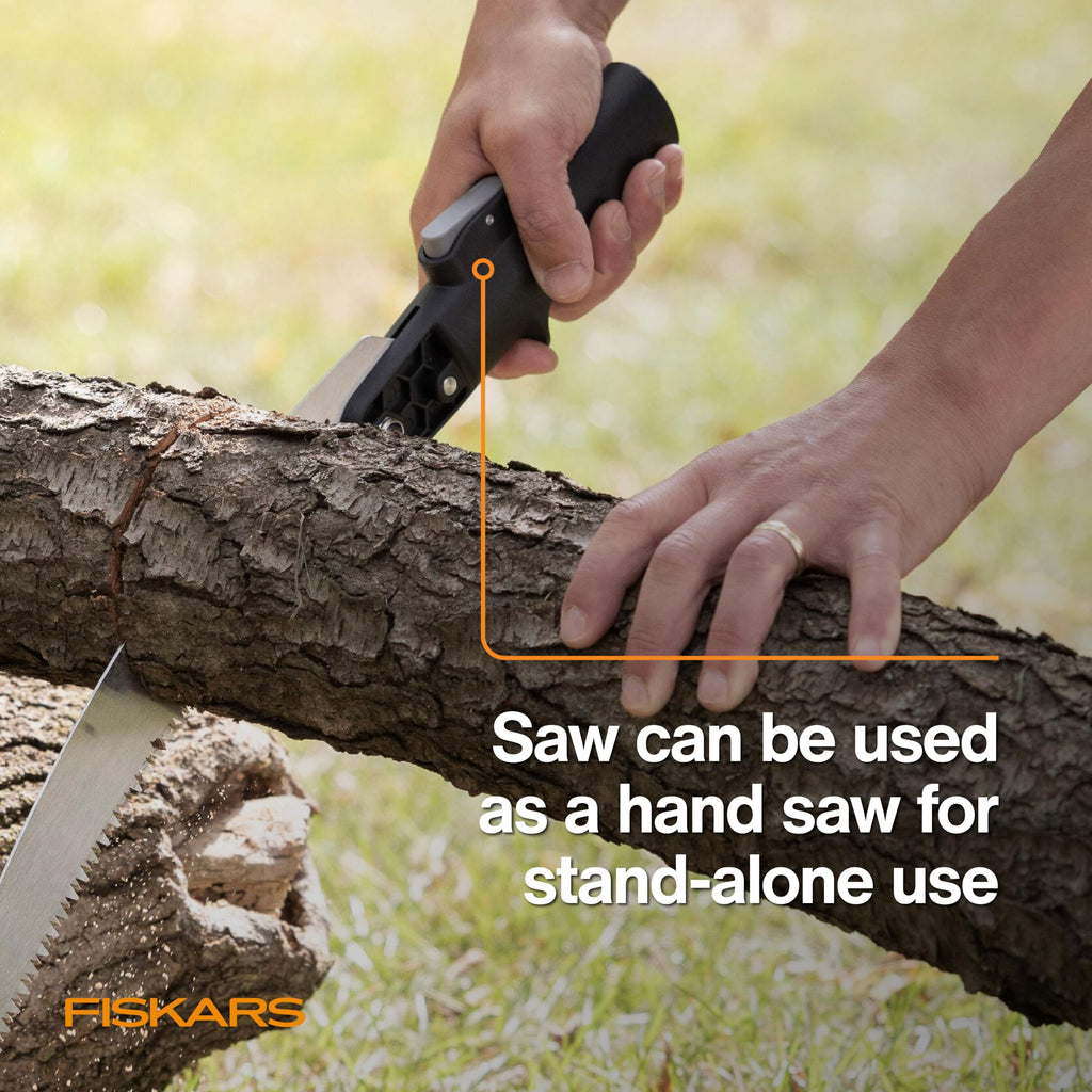 Fiskars 4-16 Ft XtendControl Extendable Modular Pole Saw & Tree Trimmer