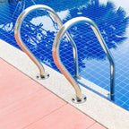 Universal Fit Pool Ladder Escutcheon Plates 4Pack,Blasoul Stainless Steel Cover Plate for 1.9" Inground Pool Handrail