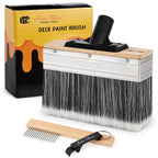 Bates Deck Stain Brush - 7.5-Inch, Wood Stain Applicator