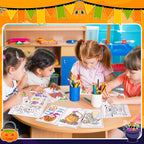 90shine 60PCS Halloween Coloring Books Bulk Party Favors for Kids