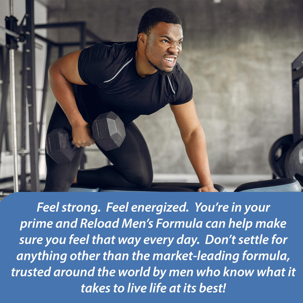 Reload! for Men, All Natural, Multivitamin, Multimineral, and Antioxidant, with 24 Fruits and Vegetables! 1 Month Supply.