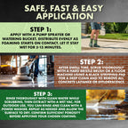 Eco Etch Pro Concrete Cleaner & Etcher Dissolver, Non-Toxic & Safe,1 Gallon